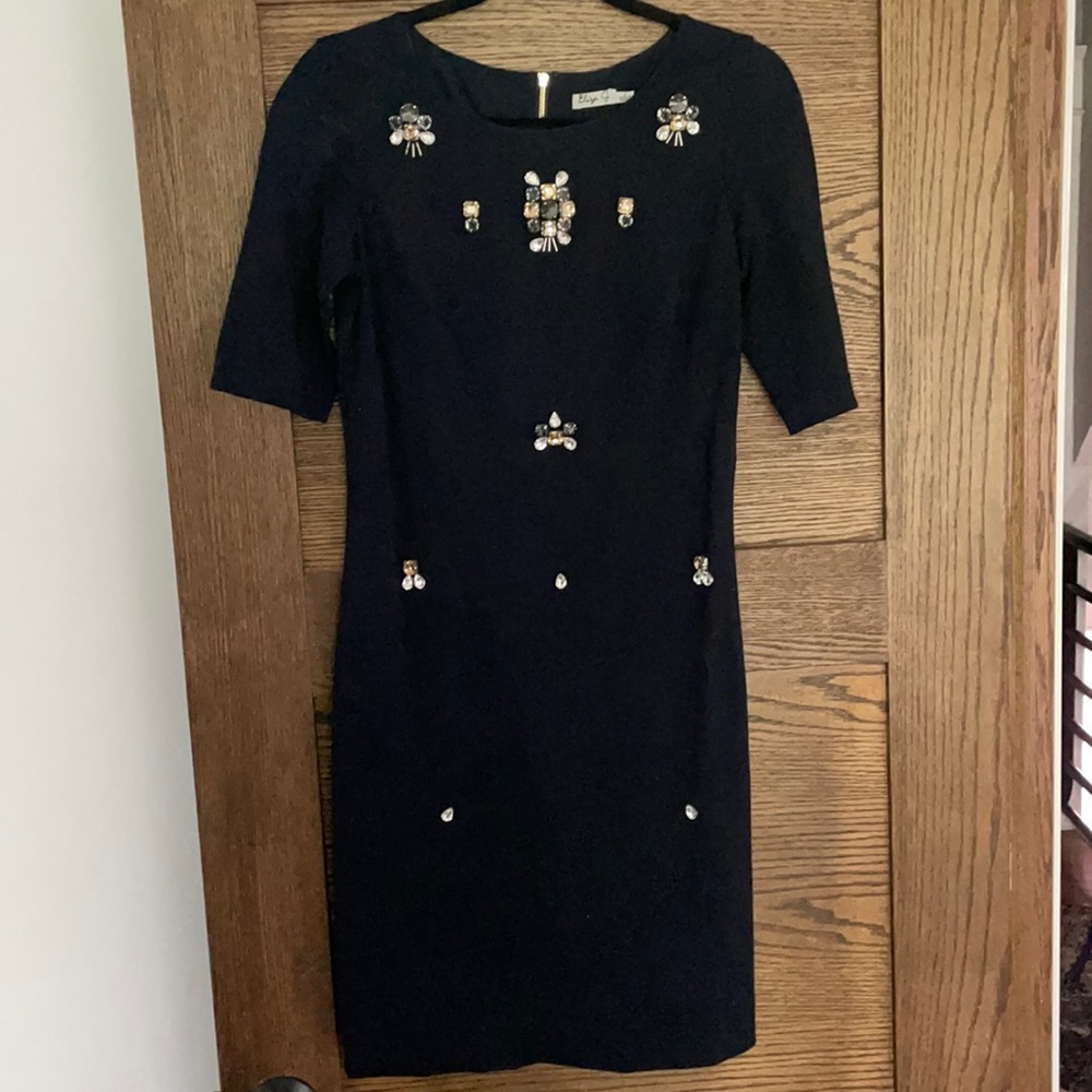 Eliza J Rhinestone Dress